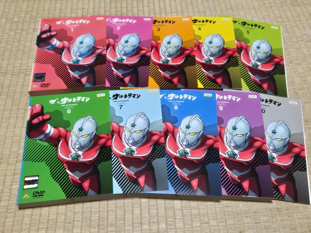 DVD　ザ☆ウルトラマン　全10巻　全５０話　レンタル専用