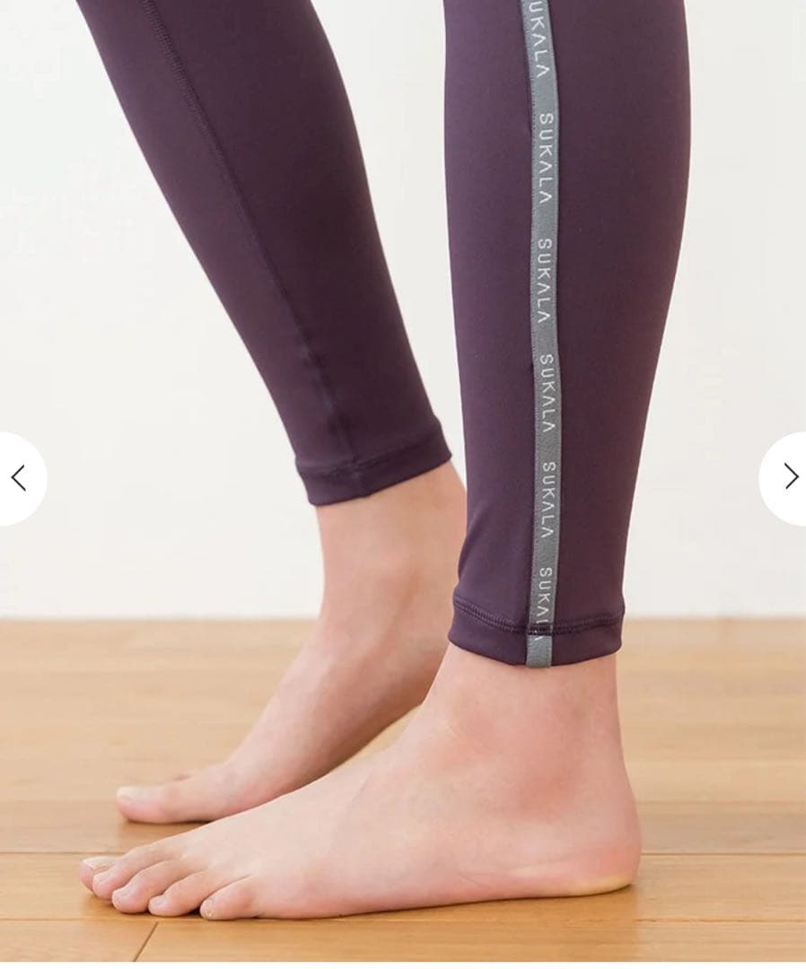 SUKALA サイドロゴギャザーレギンス　XS