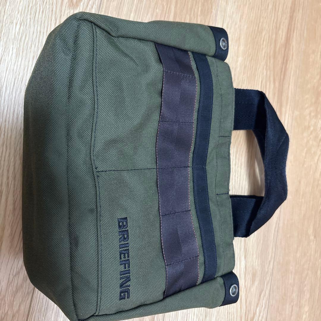 BRIEFING ナイロンバッグ オリーブグリーン