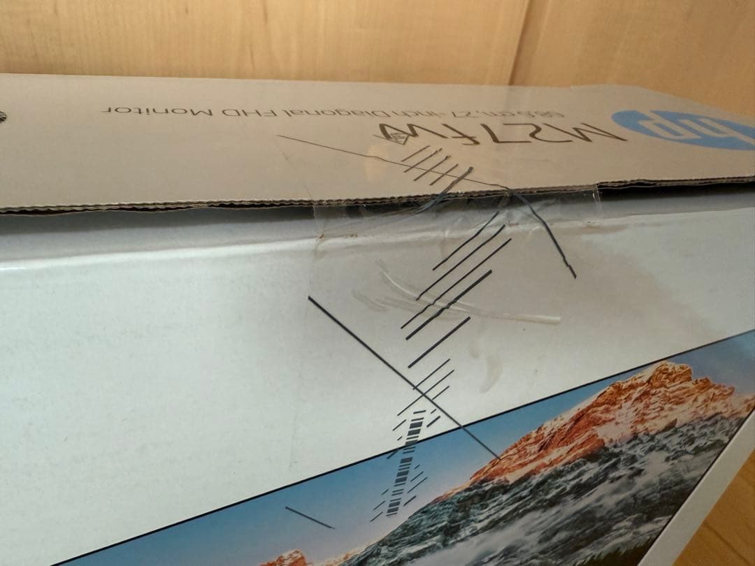 HP M27fw FHD ディスプレイ（ホワイト）パソコンモニター