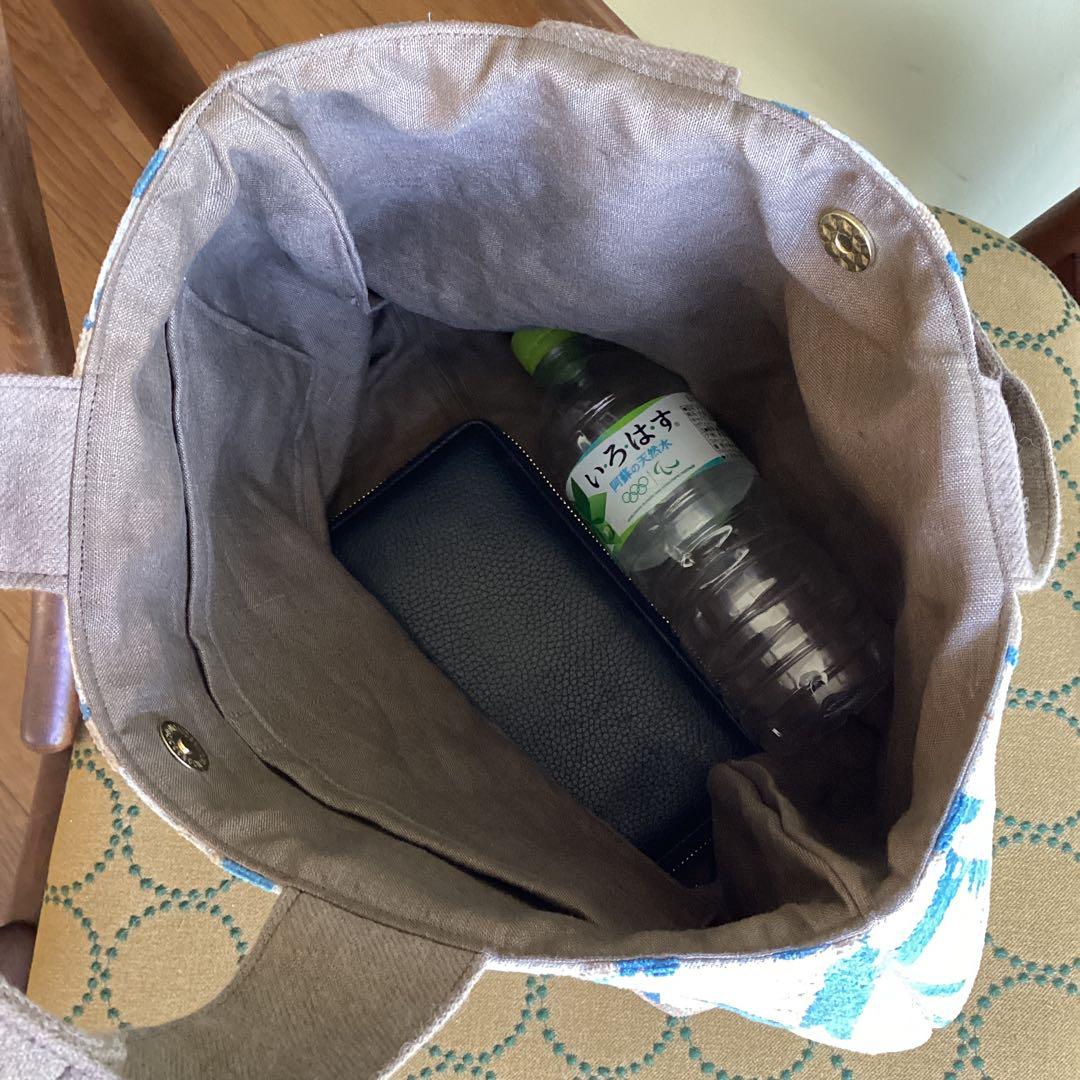 ミナペルホネンthoroughbred トートバッグ　ハンドメイド