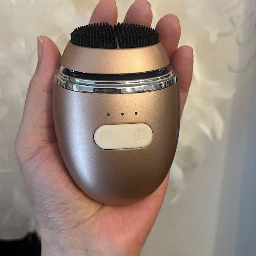 美品ZOGANKIN 美顔器 EMS機能 ゴールド 箱付き