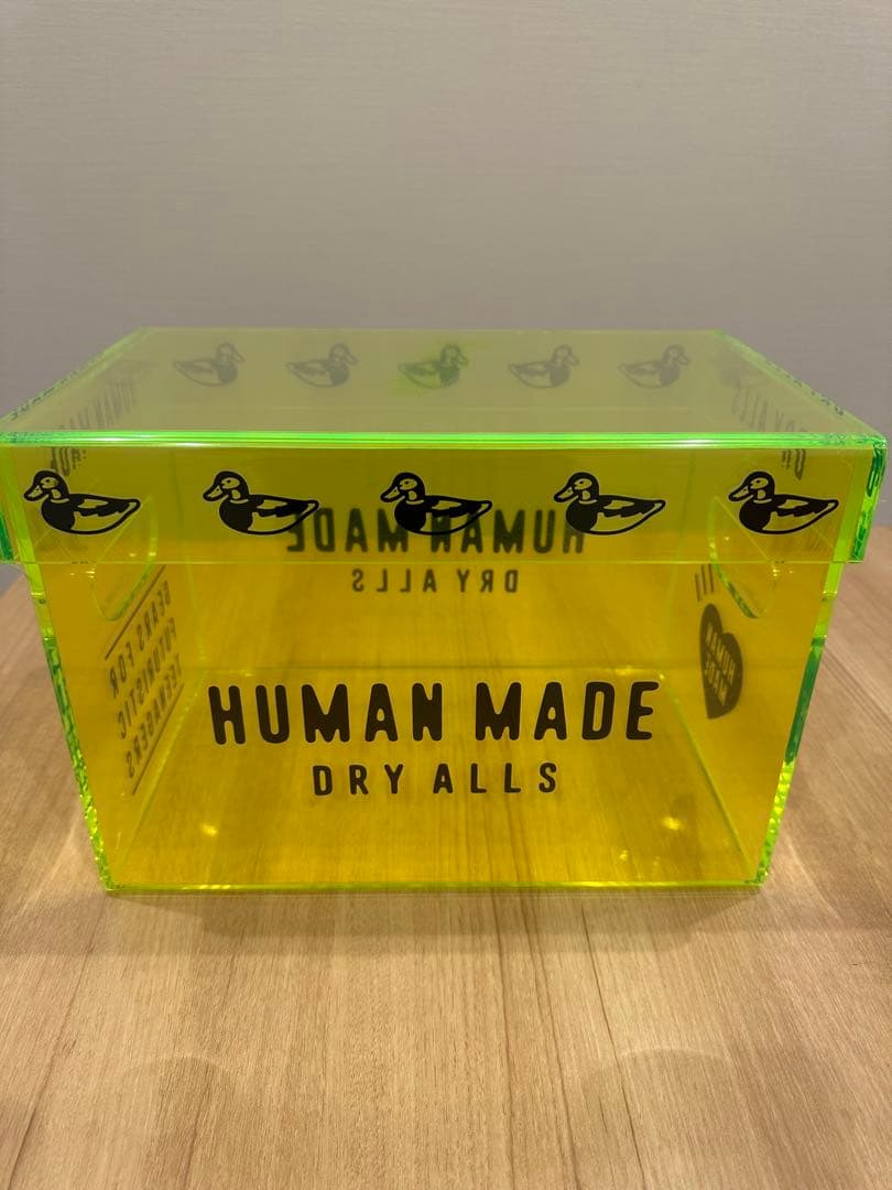 ヒューマンメイド アクリルファイルボックス イエロー