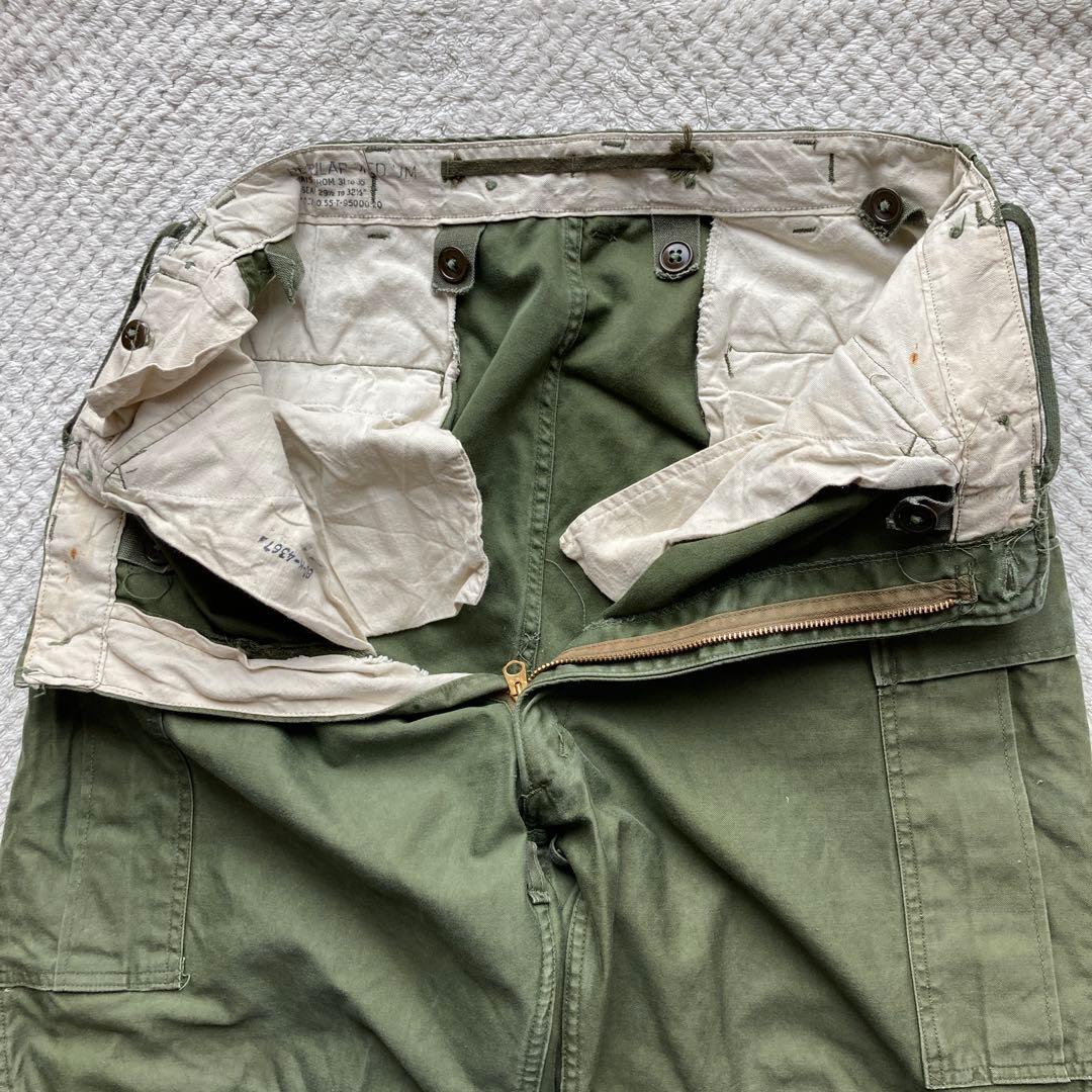 米軍実物 50s M-51 パンツ 軍パン カーゴパンツ ファティーグパンツ