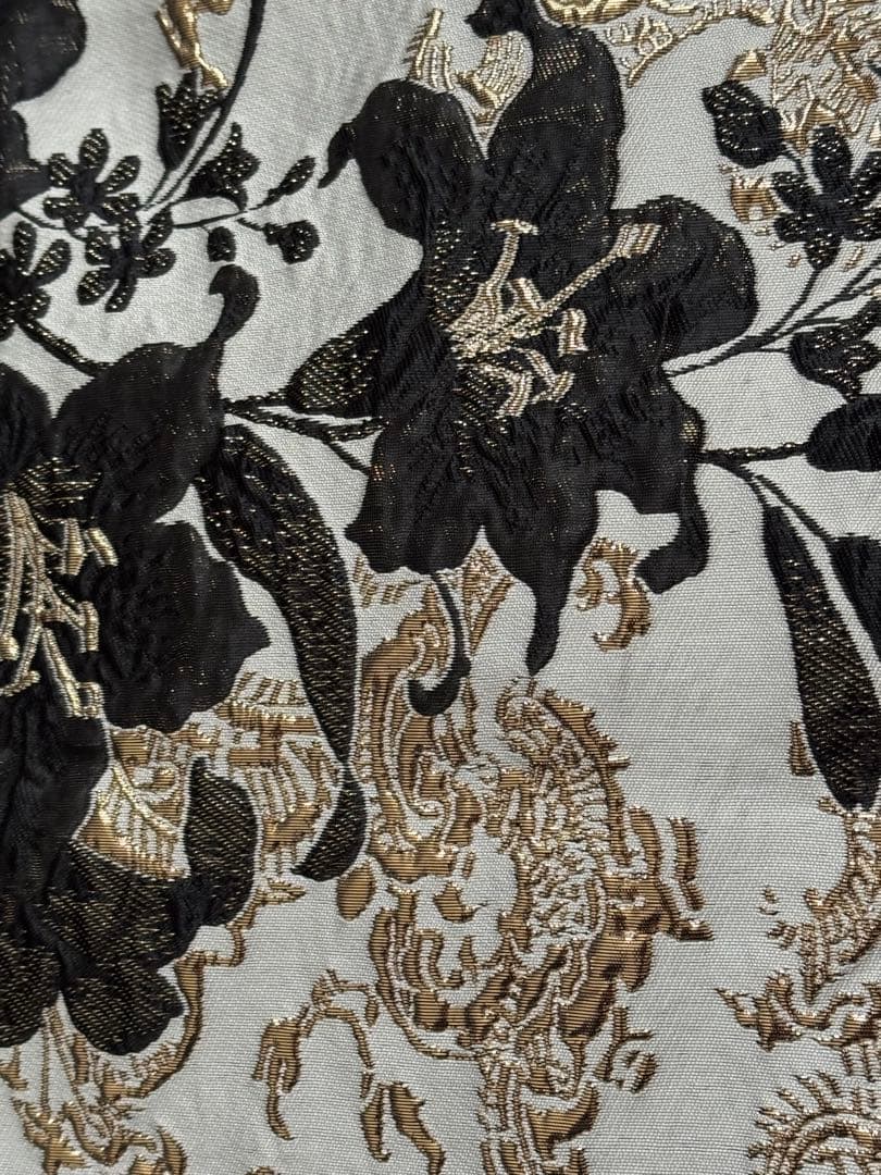 大人兵児帯【ブラックリリー】【ローズ】　セット