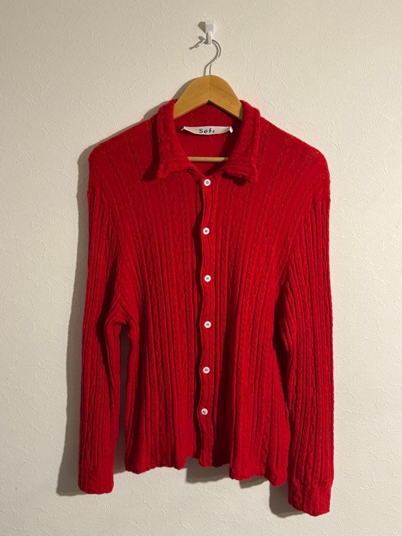 M*y様 Sefr (セファ) Riku Shirt Ruby Merino