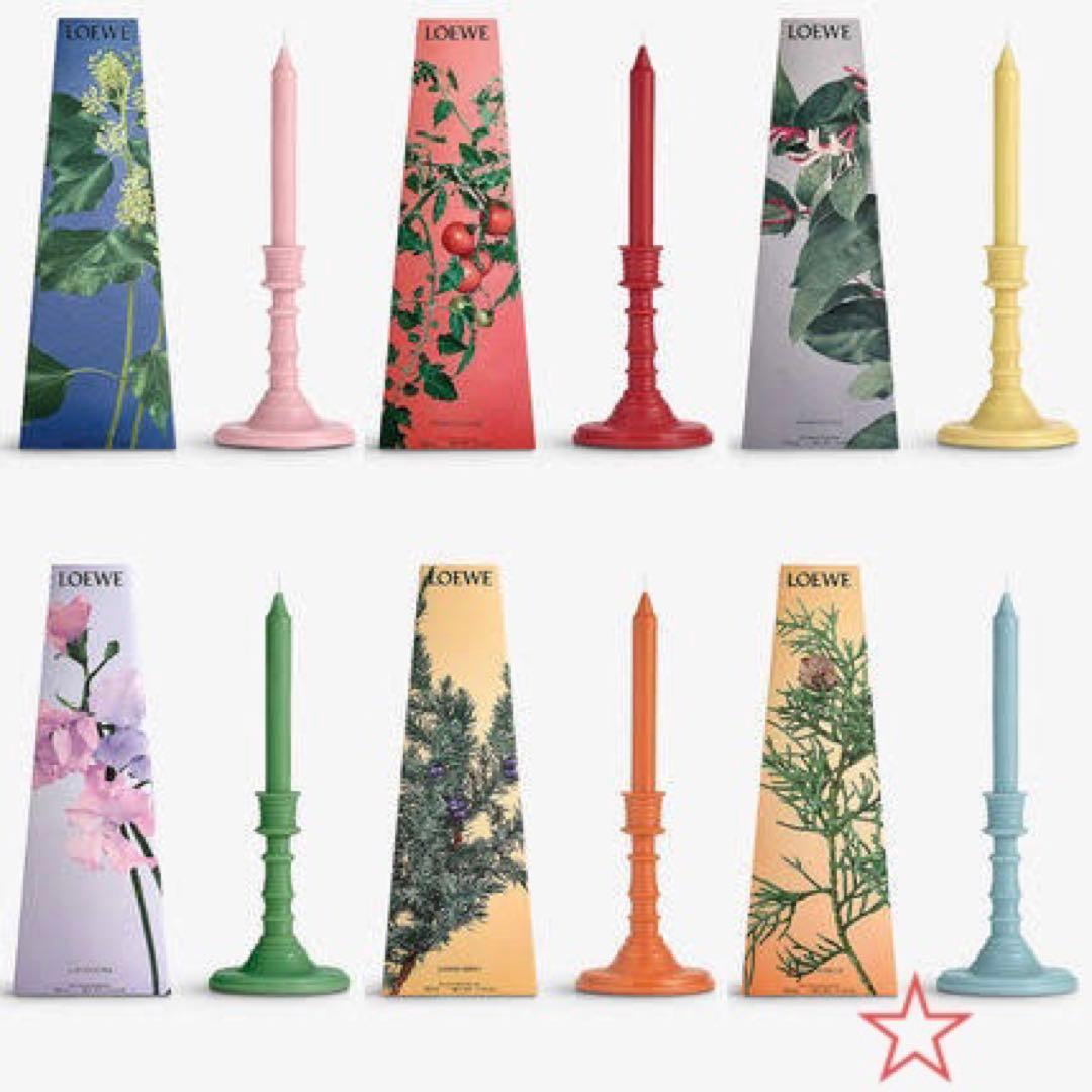 【ロエベ】サイプレスボールワックスキャンドルホルダー