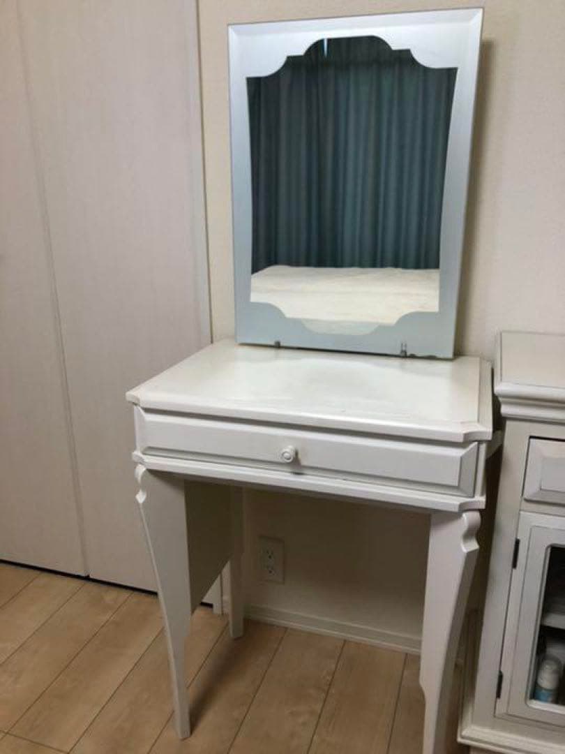 フランフラン　ホワイトドレッサー・鏡台