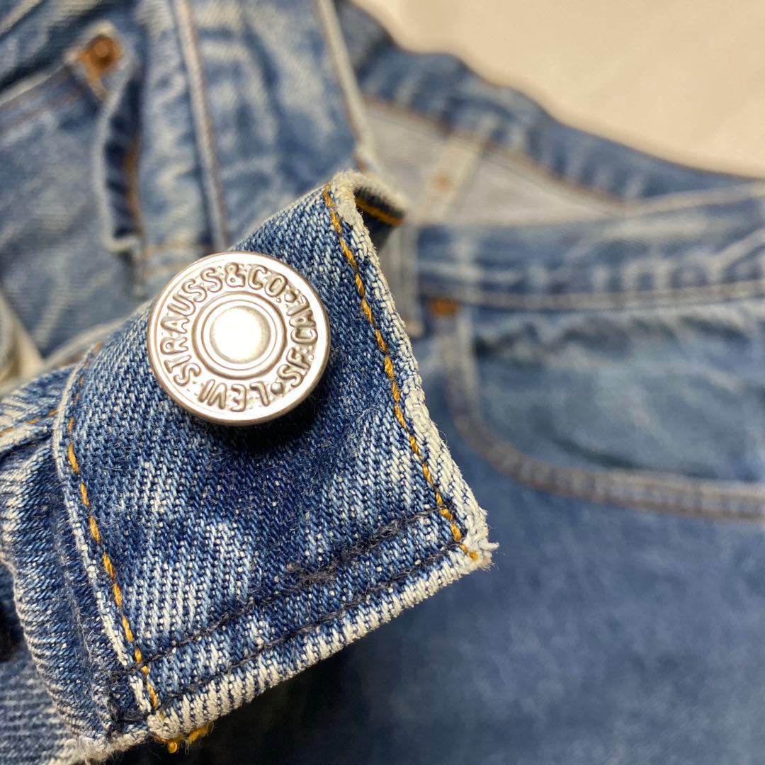 リーバイス501 90s USA製 W33 L36 ボタン裏524 デニム