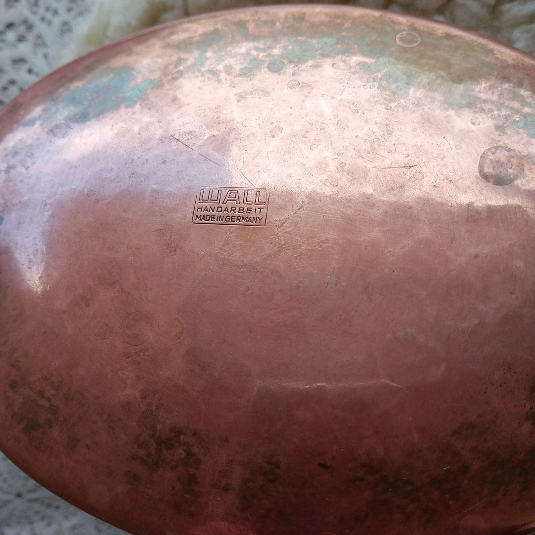 超レア　ドイツWALL社の楕円形銅製湯たんぽ