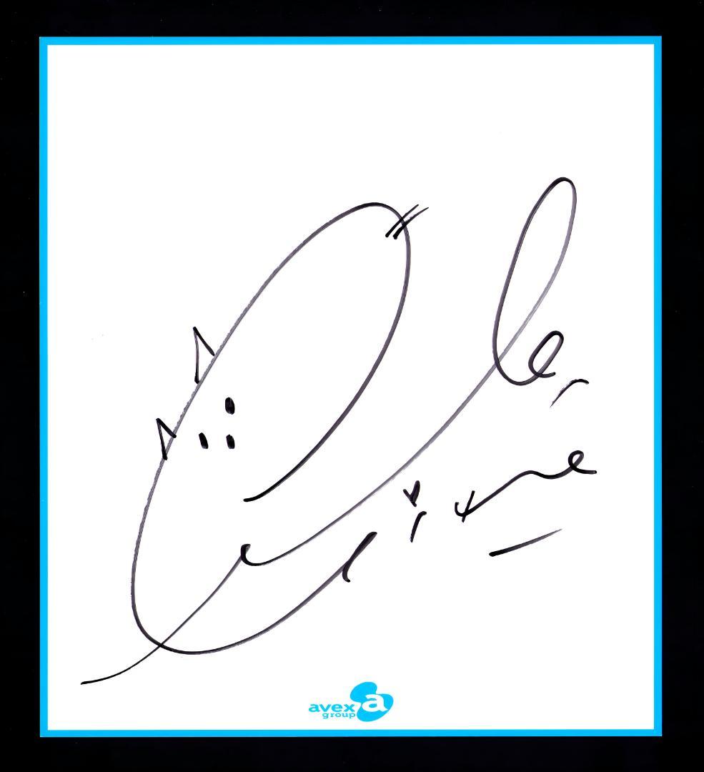 H*°様 ✨相川七瀬／直筆サイン色紙（avexロゴ入り）✨