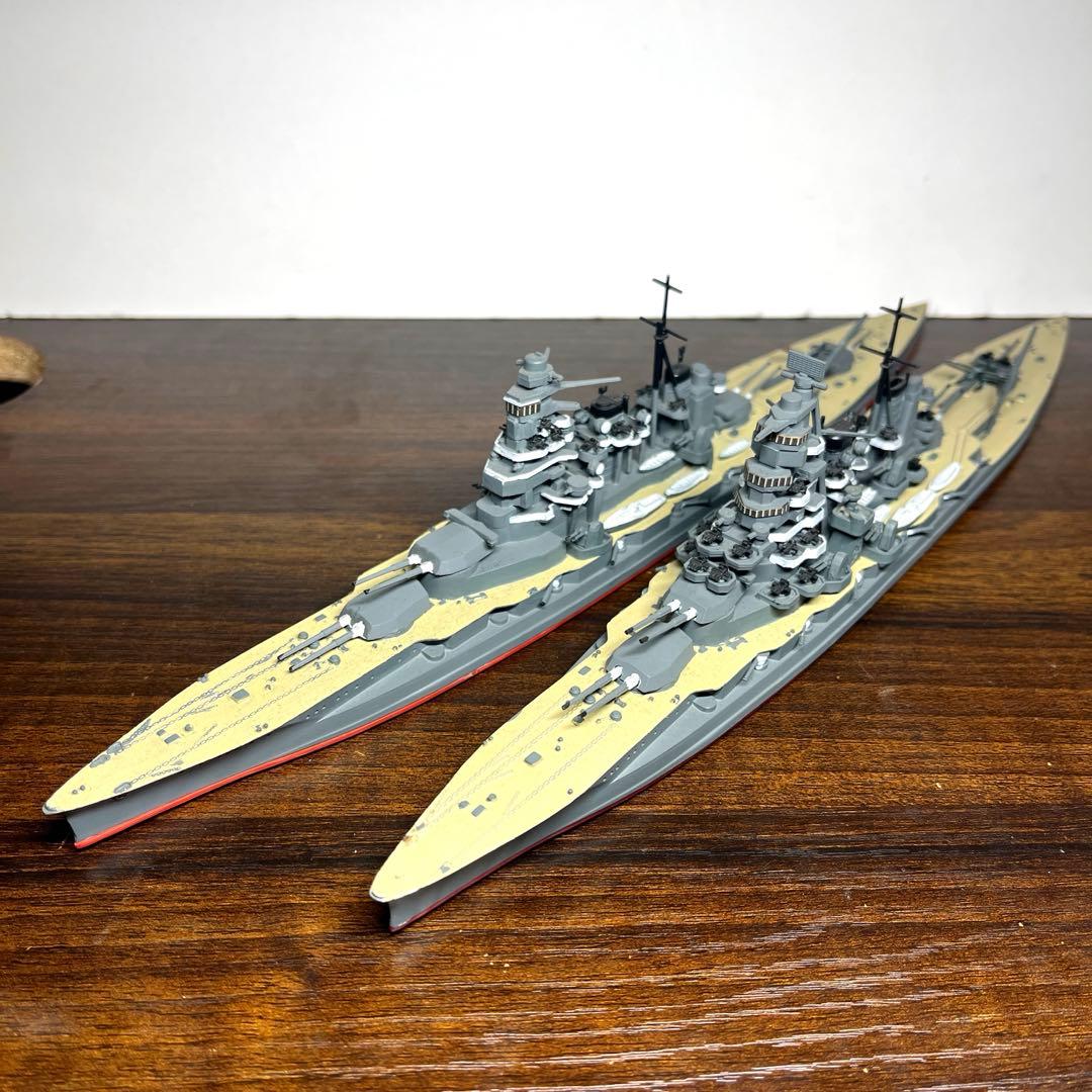 1/700 日本海軍　戦艦比叡・霧島　2隻セット