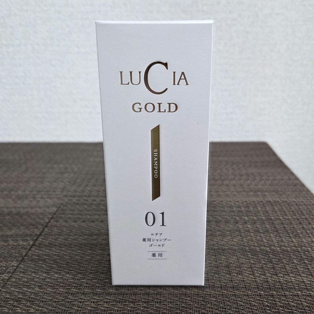 【未開封 美品】ルチア　薬用シャンプー　ゴールド　01　345ml　A00105