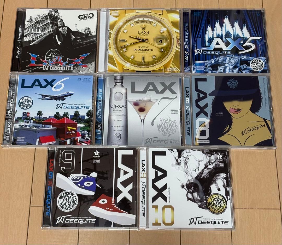 DJ DEEQUITE / LAXシリーズ 8枚セット
