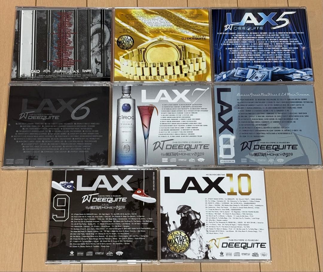 DJ DEEQUITE / LAXシリーズ 8枚セット