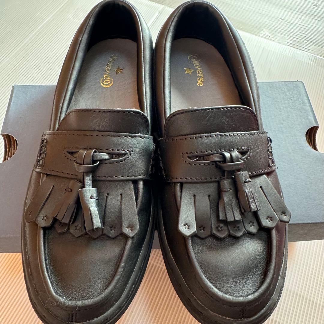 靴 CONVERSE ALL STAR COUPE LOAFER BLACK