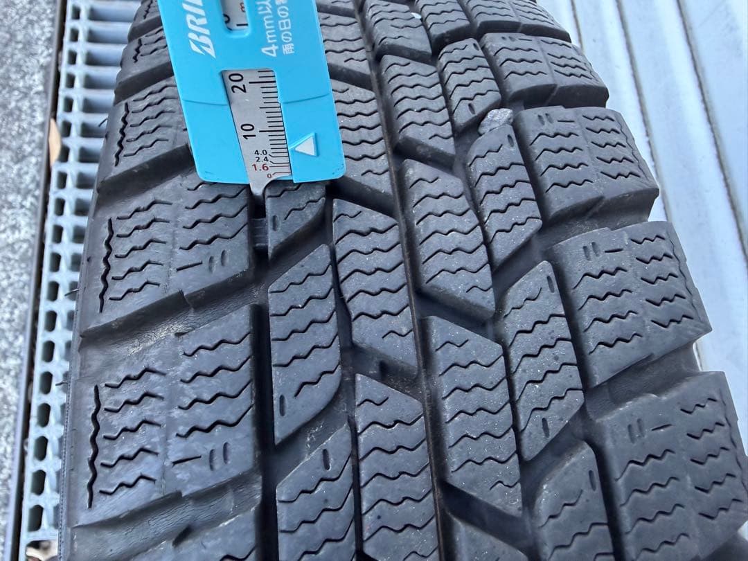 155/65R14 冬タイヤ ホイールセット 中古 4本