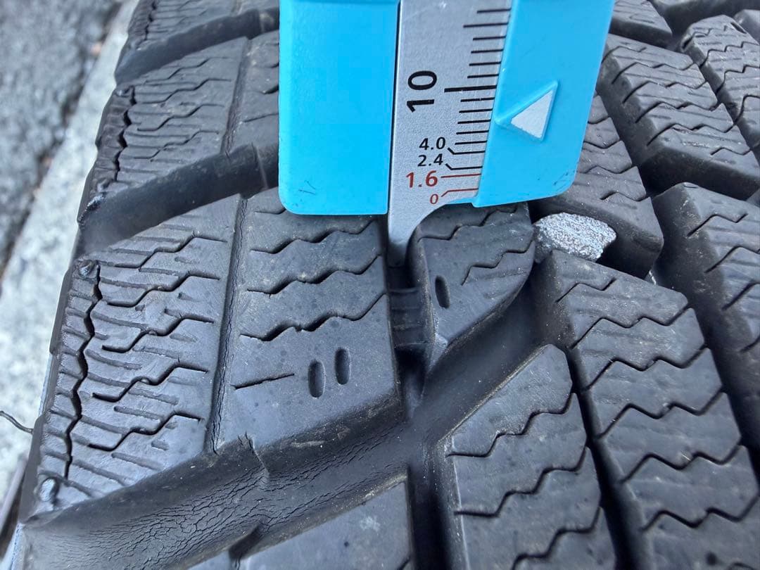 155/65R14 冬タイヤ ホイールセット 中古 4本