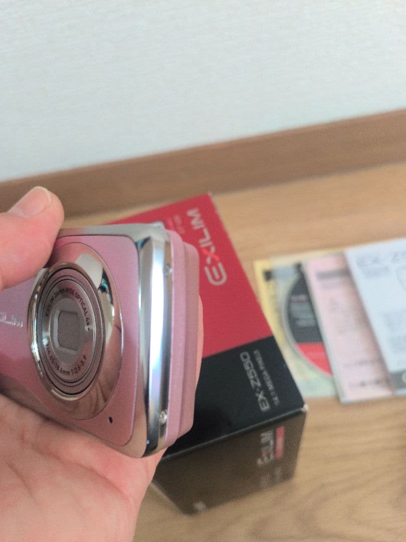 CASIO EXILIM EX-Z550 デジカメ ピンク CCDセンサー搭載