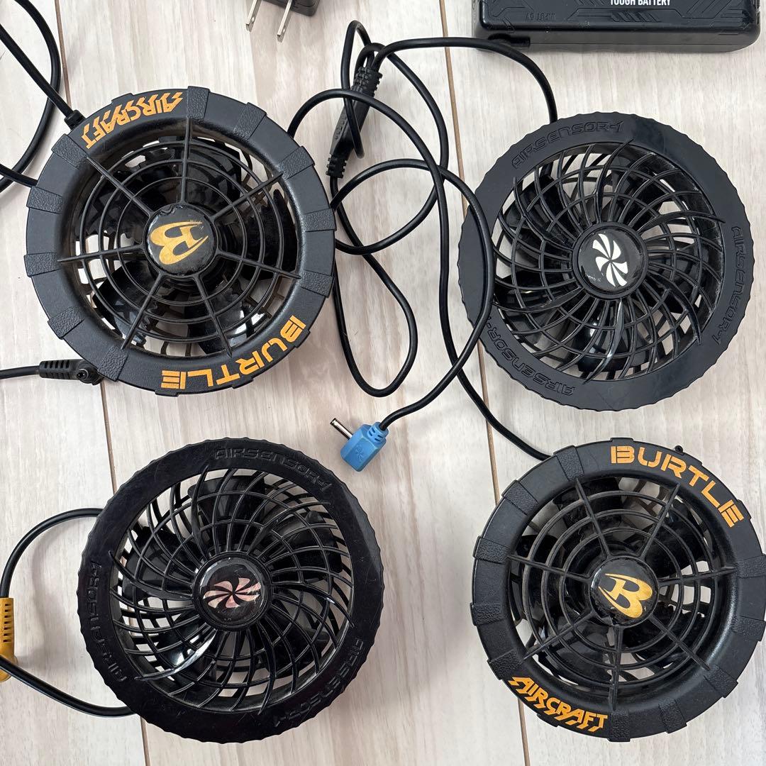 BURTLE空調バッテリーファンセット