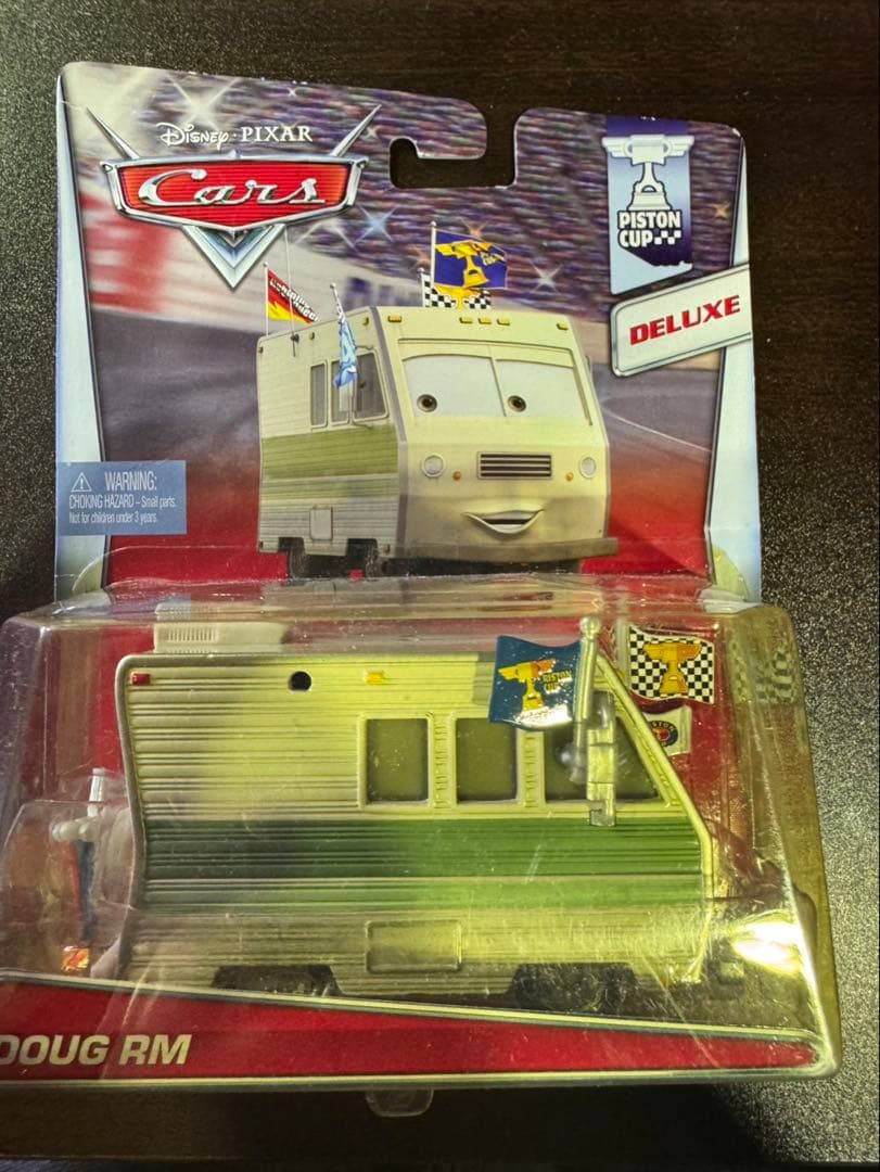 s1785 ミニカー　DOUG RM(ホワイト×グリーン) 「カーズ」