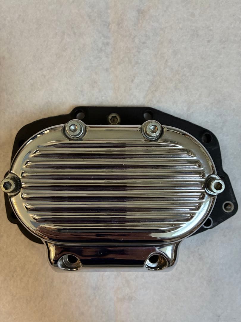 ハーレーダビッドソン　ミッションカバー　クローム仕上げ　1997年式で使用