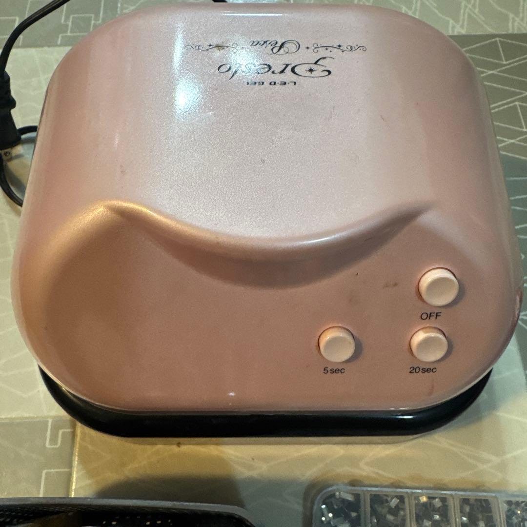 ネイルアート用品セット（ネイルライト付き）