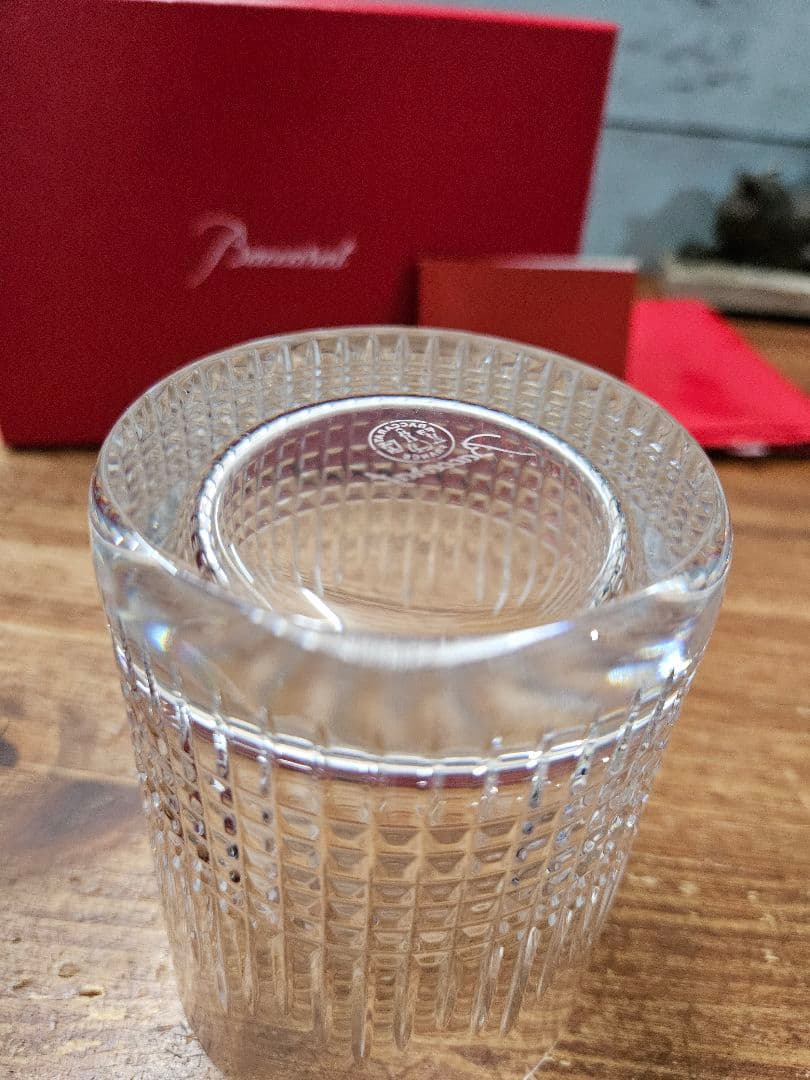美品 Baccarat バカラ ナンシー タンブラー ロックグラス クリスタル