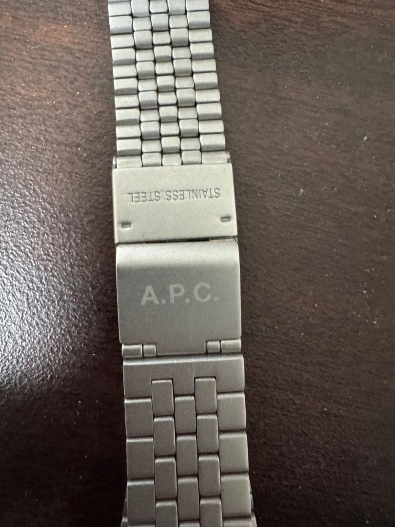 完売品 カシオ アーペーセー CASIO A.P.C. デジタル腕時計 シルバー