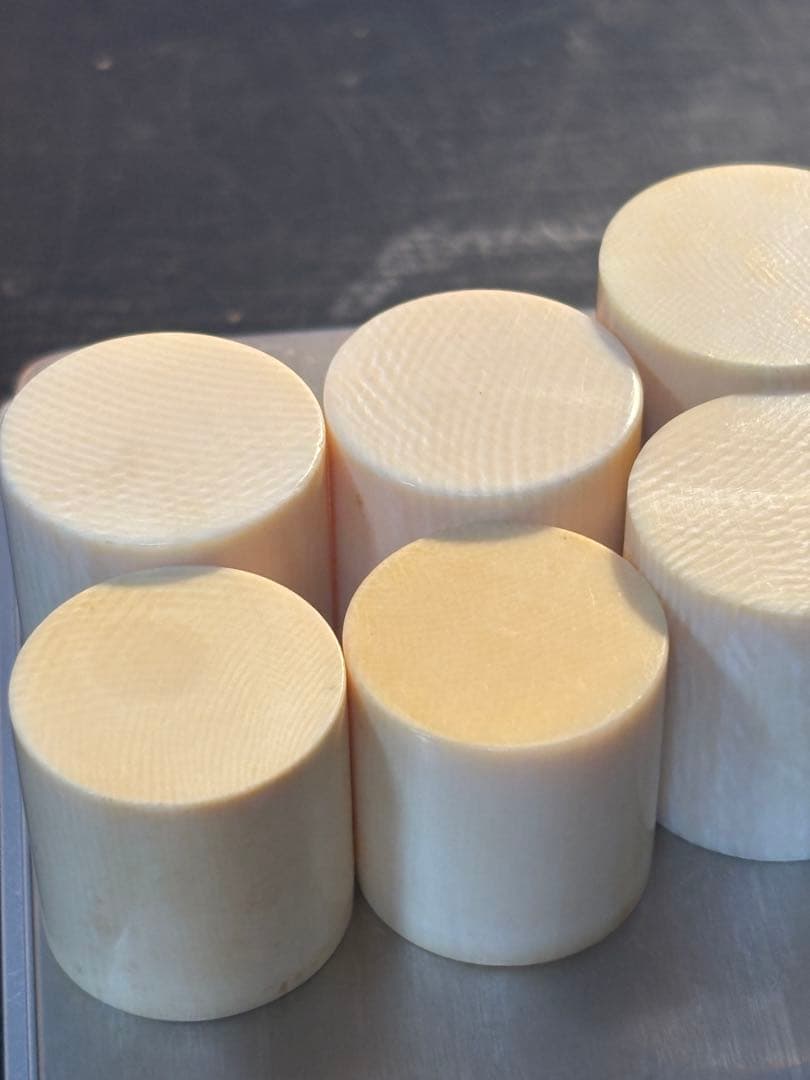 天然素材　軸先 軸頭　4セット　152g