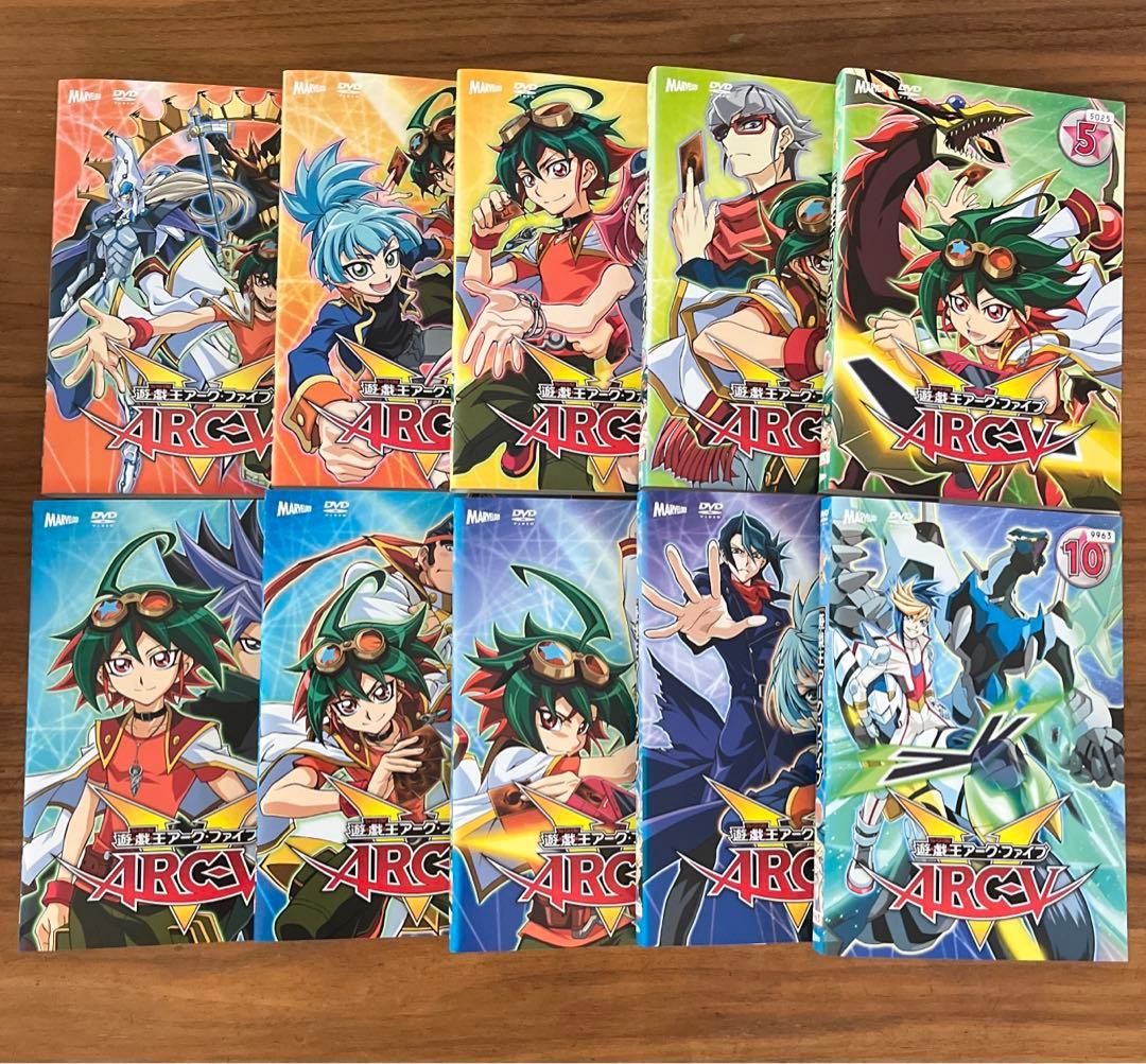 【ジャケットなし】遊☆戯☆王 ARC-Ⅴ DVD 全37巻　遊戯王アークファイブ