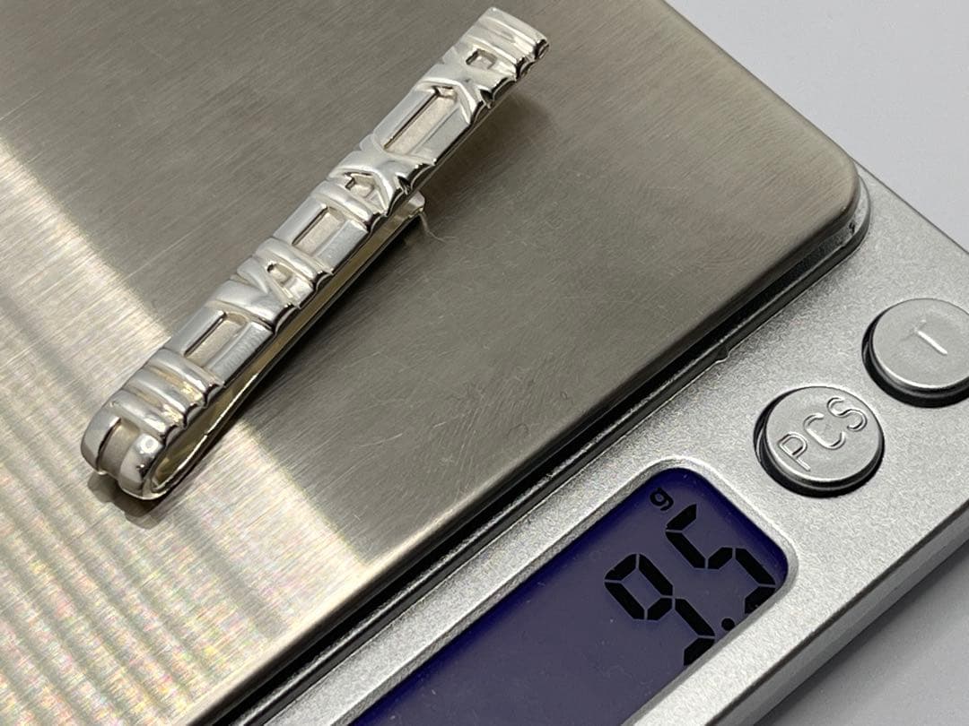 c531 美品　ティファニー　アトラス　1995 ネクタイピン　シルバー　925