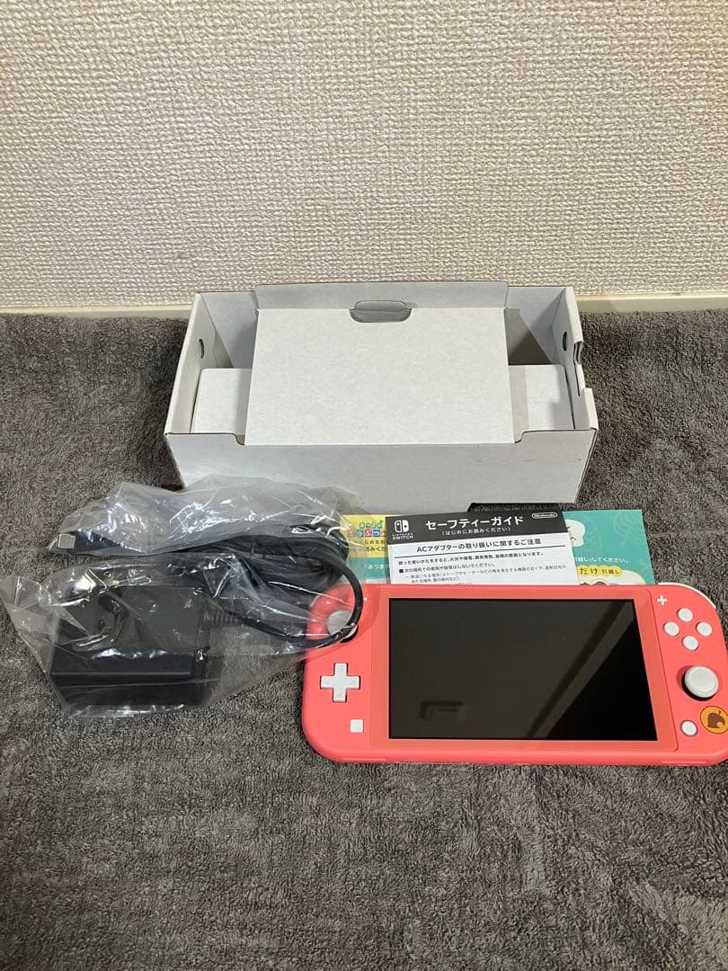 Nintendo Swicth lite 本体 あつまれどうぶつの森セットしずえ