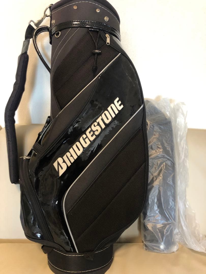 【送料込み】美品　ブリヂストン　キャディバッグ　軽量　ゴルフバッグ