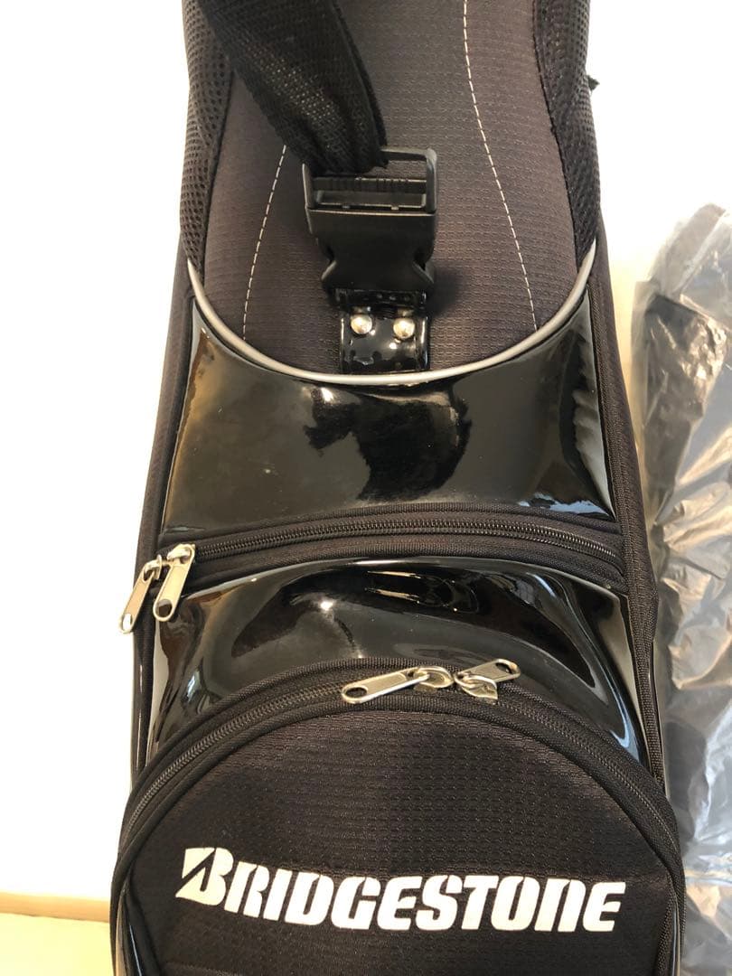 【送料込み】美品　ブリヂストン　キャディバッグ　軽量　ゴルフバッグ