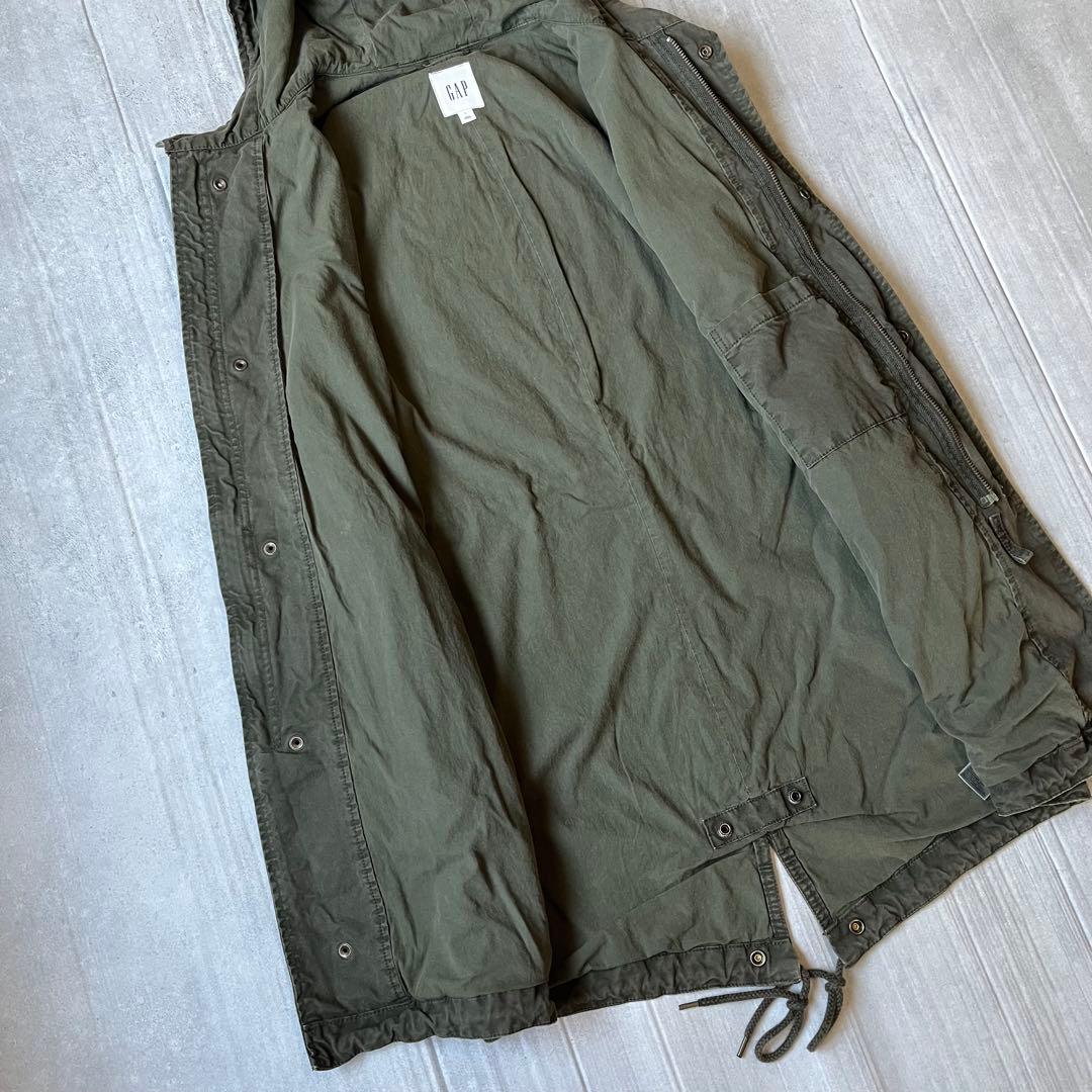 00s OLD GAP モッズコート ミリタリー M-51 肉厚コットン S