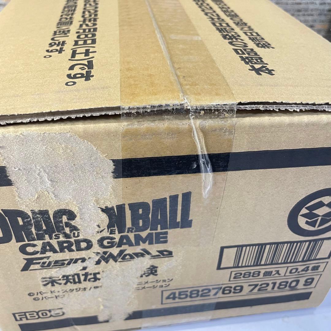 ド*ン様 【未開封カートン販売】ドラゴンボール FW 未知なる冒険　FB05