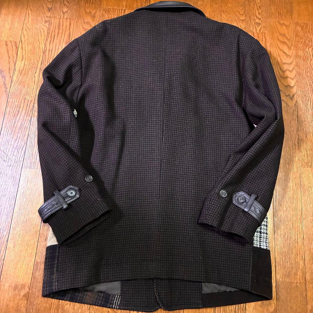 ISSEY MIYAKE DUETRIO パッチワーク ジャケット M