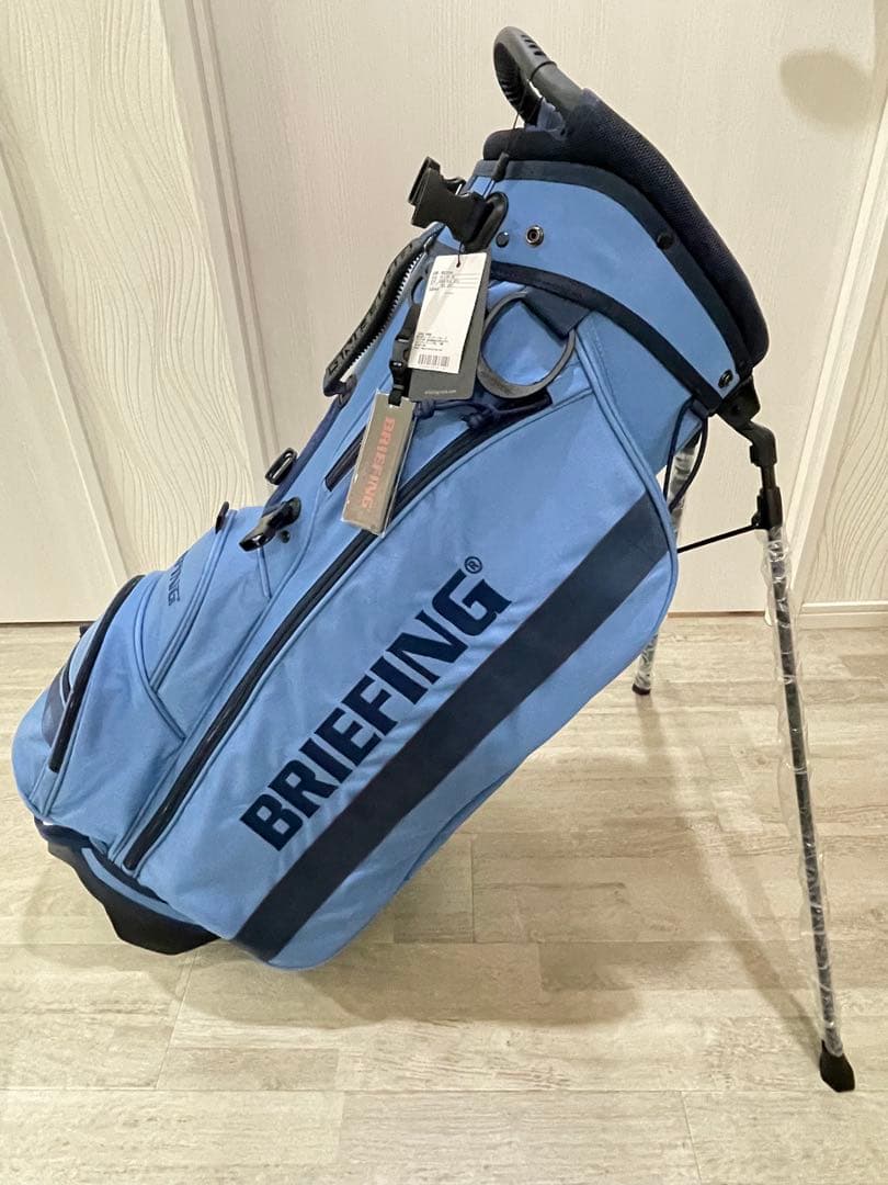 BRIEFING 水色 キャディバッグ