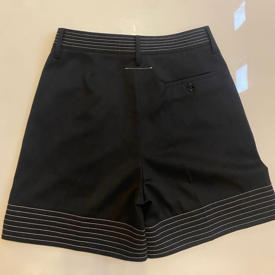 メゾンマルジェラ　MM6 ステッチ　ショートパンツ　ショートパンツ　サイズ40