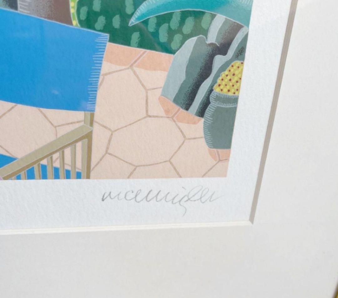 トーマス・マックナイト　シルクスクリーン　『モントセラト』