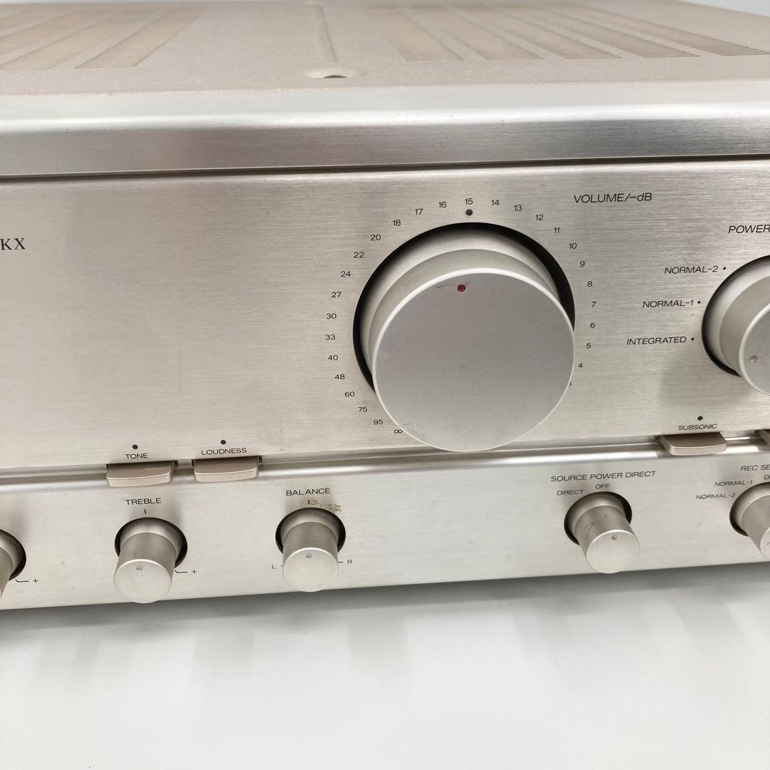 SANSUI サンスイ プリメインアンプ AU-α607KX 音出しOK 現状品
