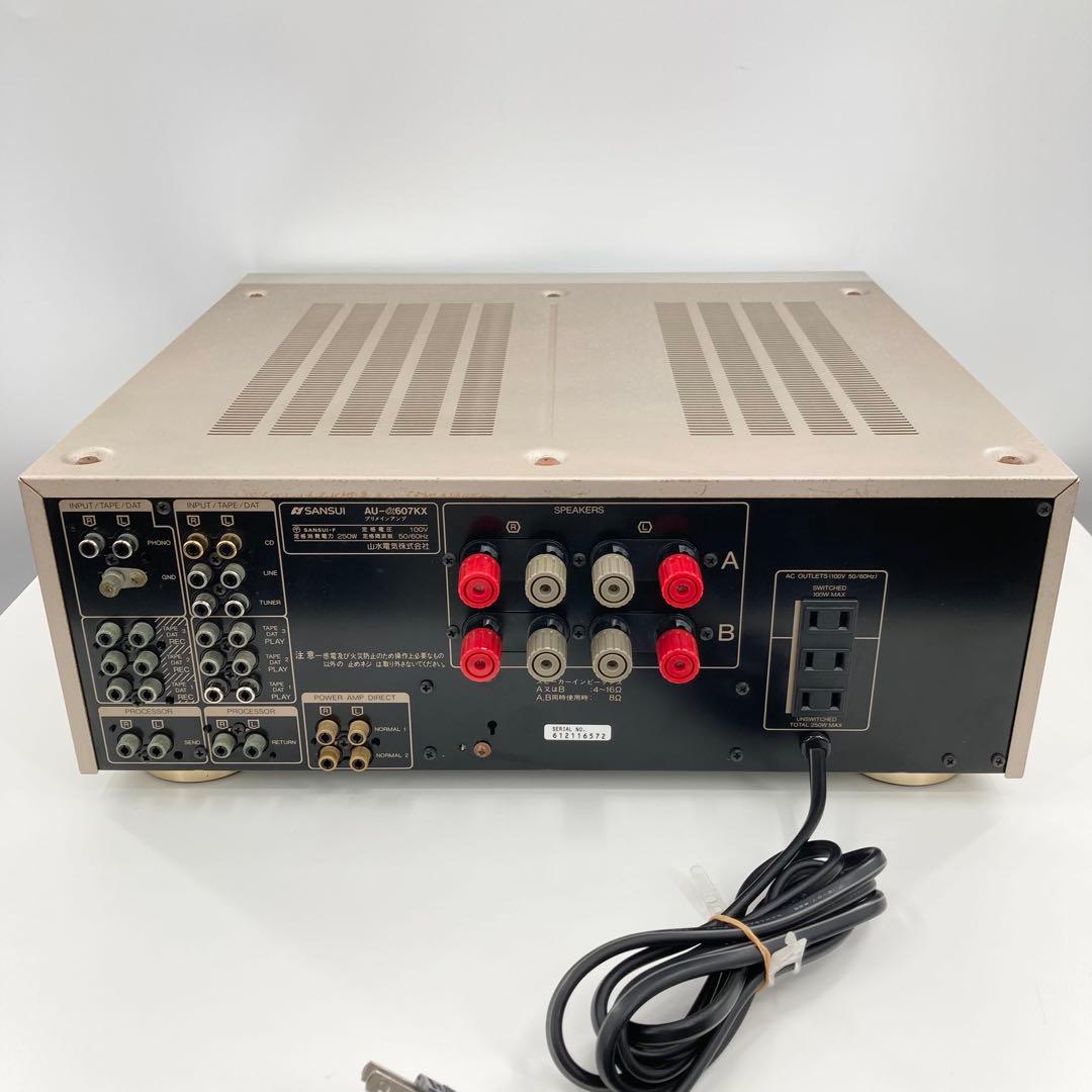 SANSUI サンスイ プリメインアンプ AU-α607KX 音出しOK 現状品