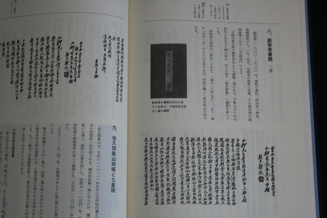 【初版】近世之醇儒-小柳司氣太☆絶版・品切れ