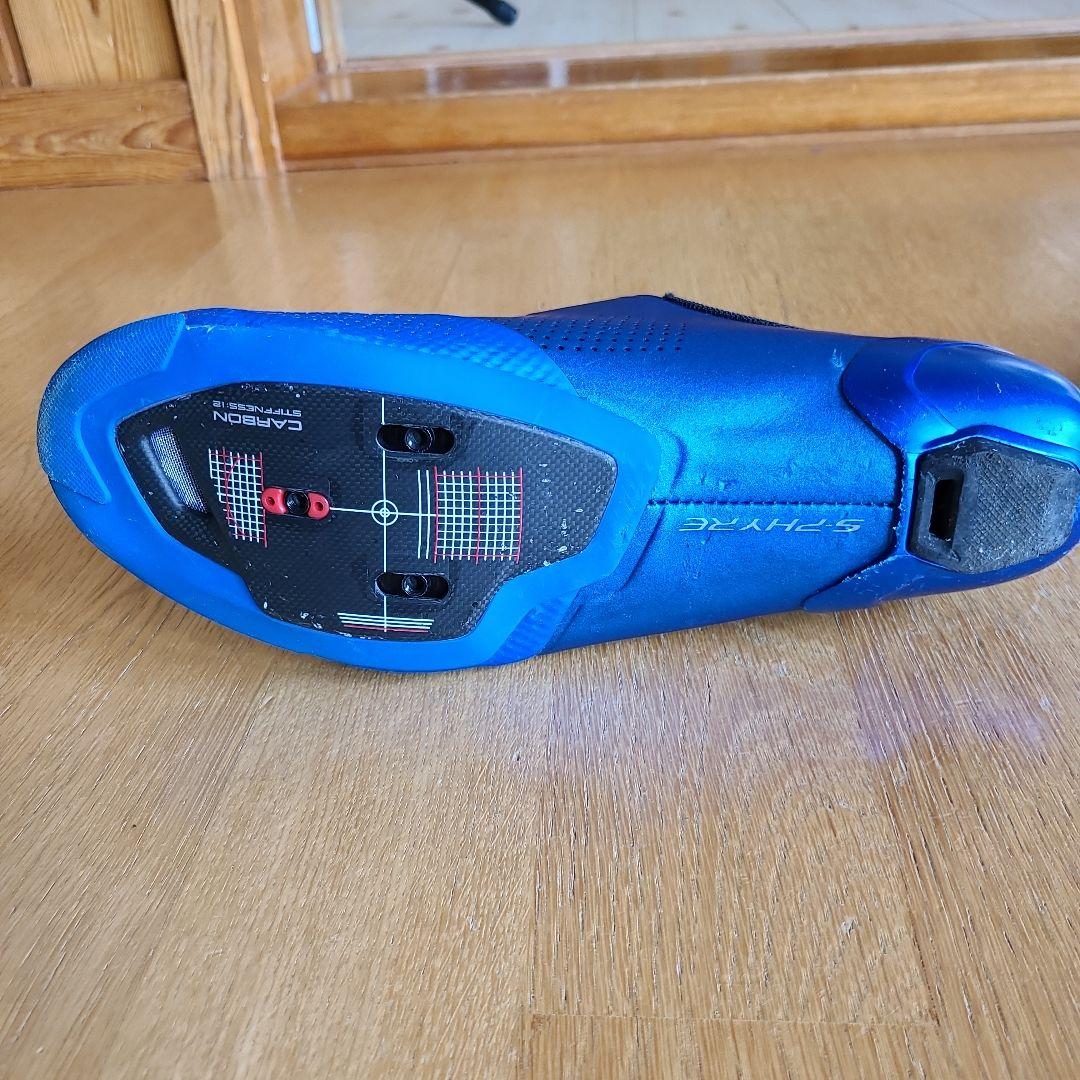 Shimano S-PHYRE 青 シューズ BOAダイヤル式