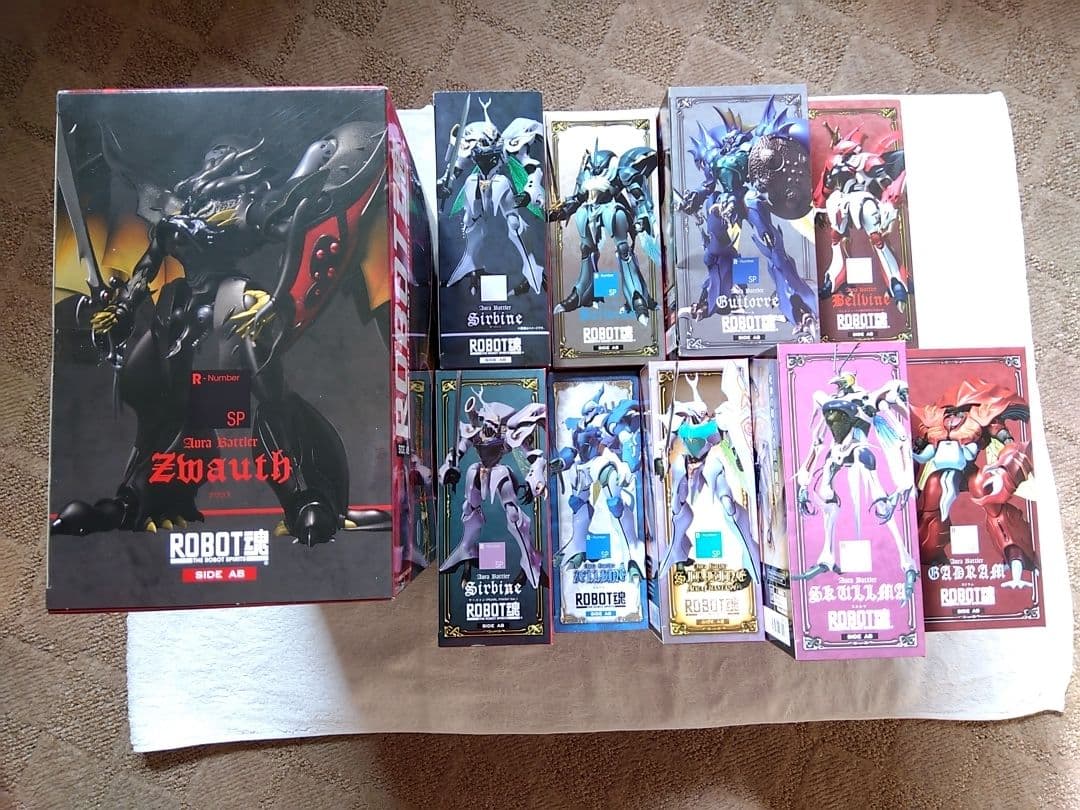 ROBOT魂　聖戦士ダンバイン フィギュアセット