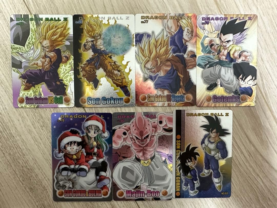 【希少品】ドラゴンボールZ コレクションカード