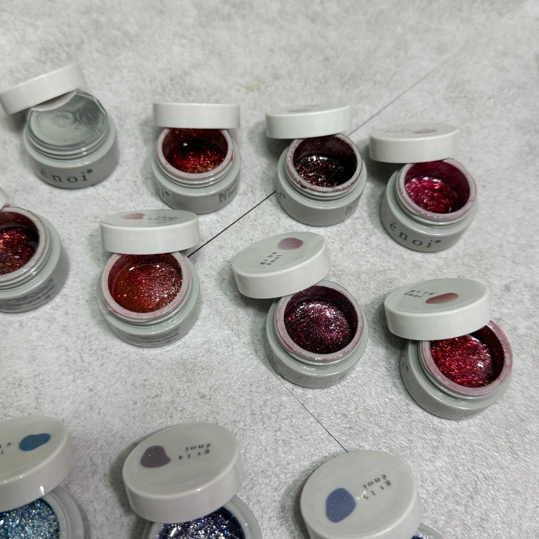 最終値下げ enoi 暖色寒色 ギャリッター カラーチャート まとめ売り