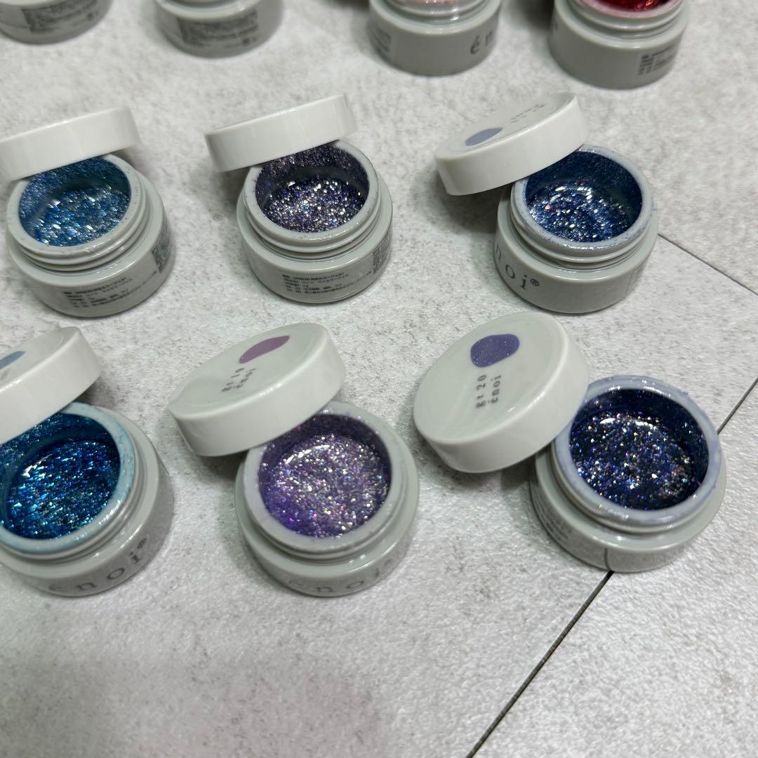 最終値下げ enoi 暖色寒色 ギャリッター カラーチャート まとめ売り