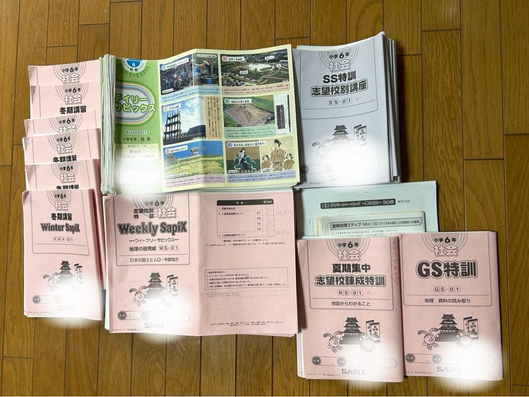 2024年度　SAPIX 6年 最新版 全部セット